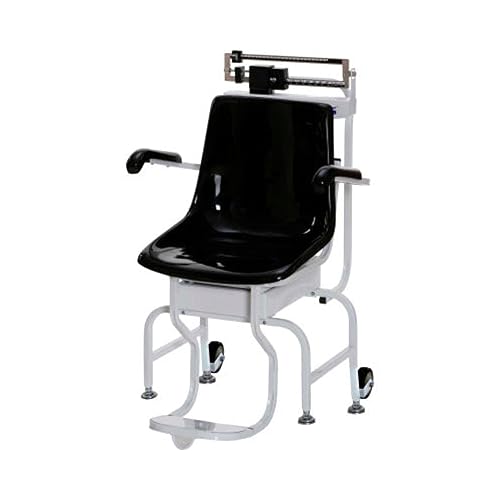 Health O Meter Báscula mecánica para silla 445KL, capacidad de 440 libras, 14 lb. Graduación, 15-34" x 18-12" x 17-14" Asiento