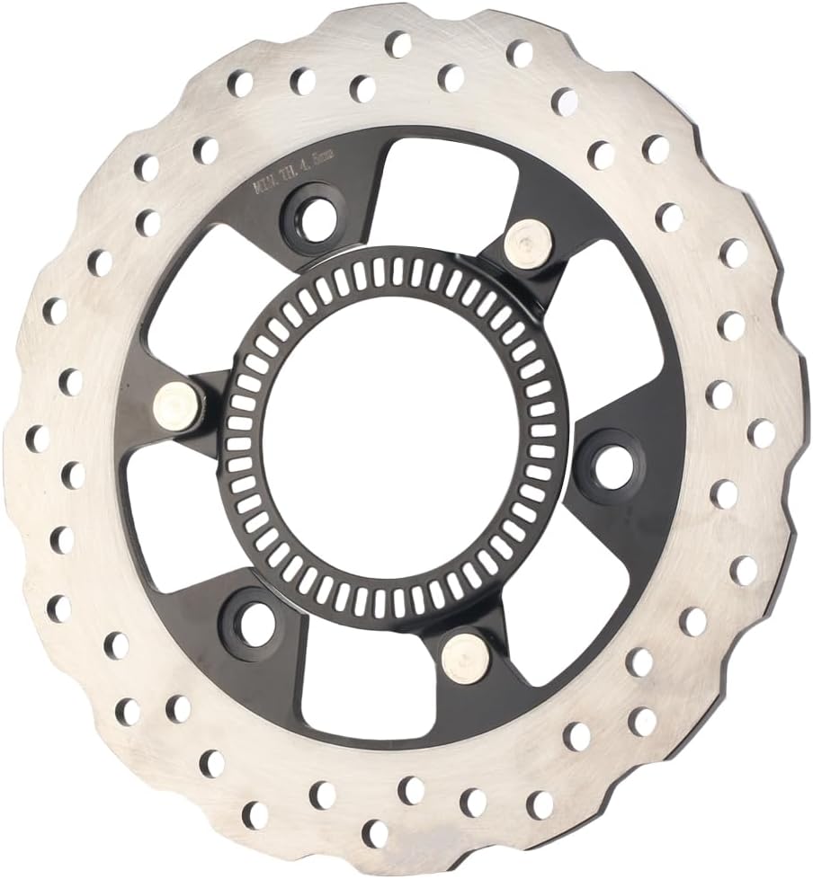 Rear Brake Disc Brake Rotor for Kawasaki BX125 2019-2023 BX250 NINJA250 /ABS 2015-2017 Z250SL /ABS 2015-2017 NINJA300 2013-2017 Z300 /ABS 2015-2017