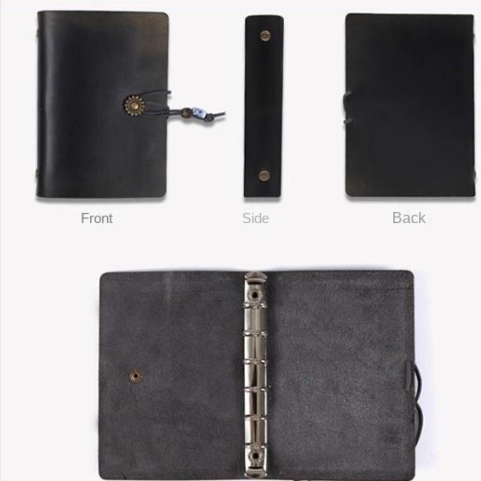 Bloc-notes Bloc-notes Agenda Portatile Con Copertina Morbida A7, Quaderno Aziendale, Verbali Delle Riunioni cancelleria per ufficio(Bruin)