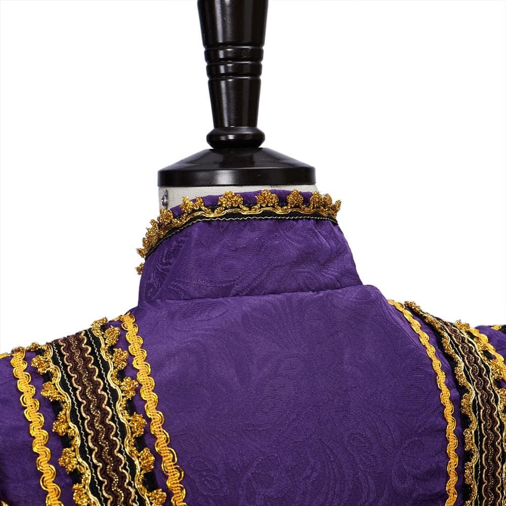 LoliMiss Men's Medieval Tudor Outfit Halloween Renaissance Noble Cosplay Costume Suit