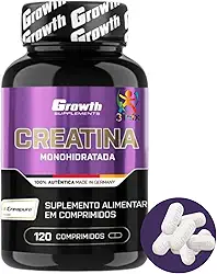 Creatina Creapure em Capsulas (Comprimidos) - 120un - Growth