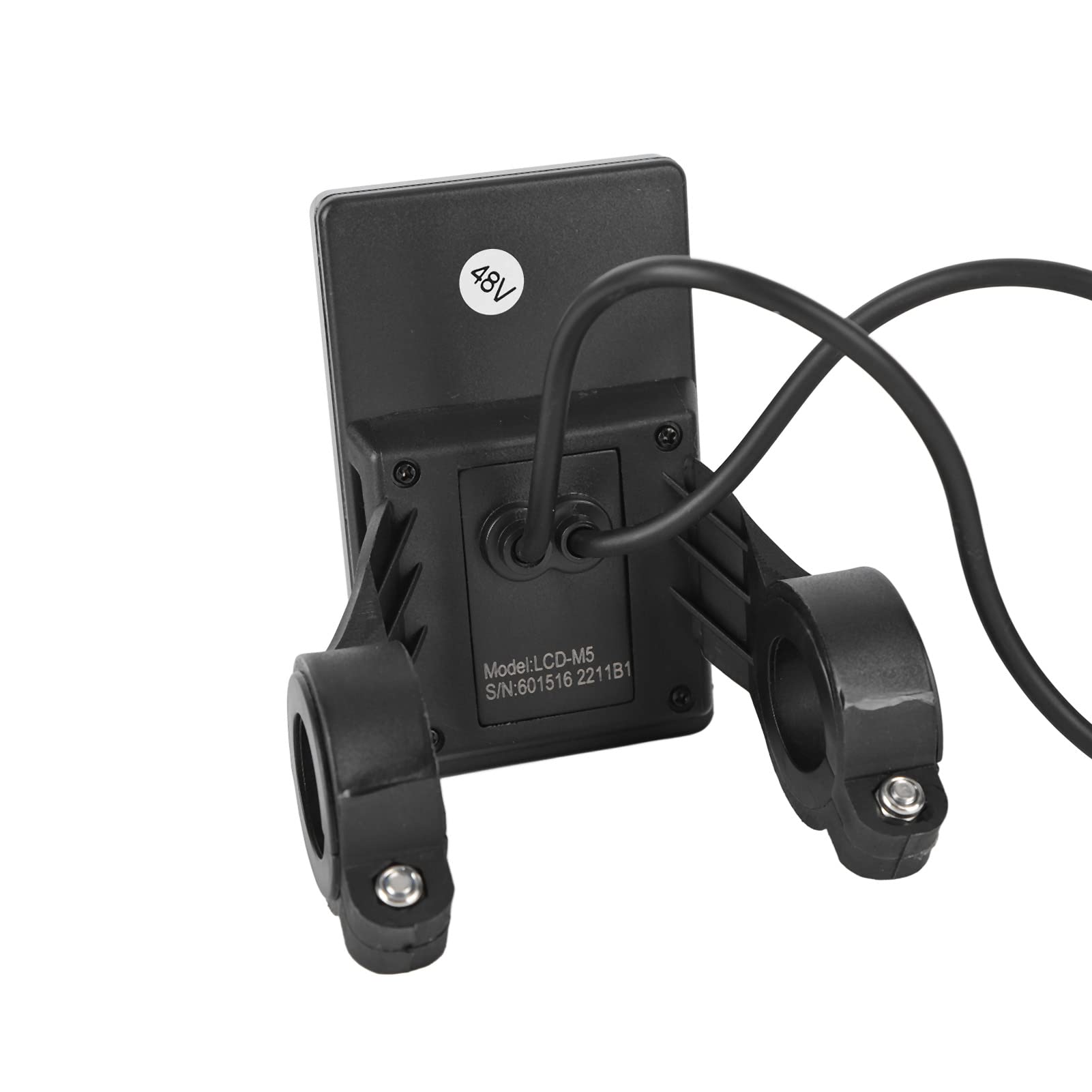 Focket Display LCD per Bici Elettrica, 24V 36V 48V 60V 64V Schermo per Pannello LCD per Scooter M5, Misuratore di Controllo della velocità del Display LCD con Connettore Impermeabile