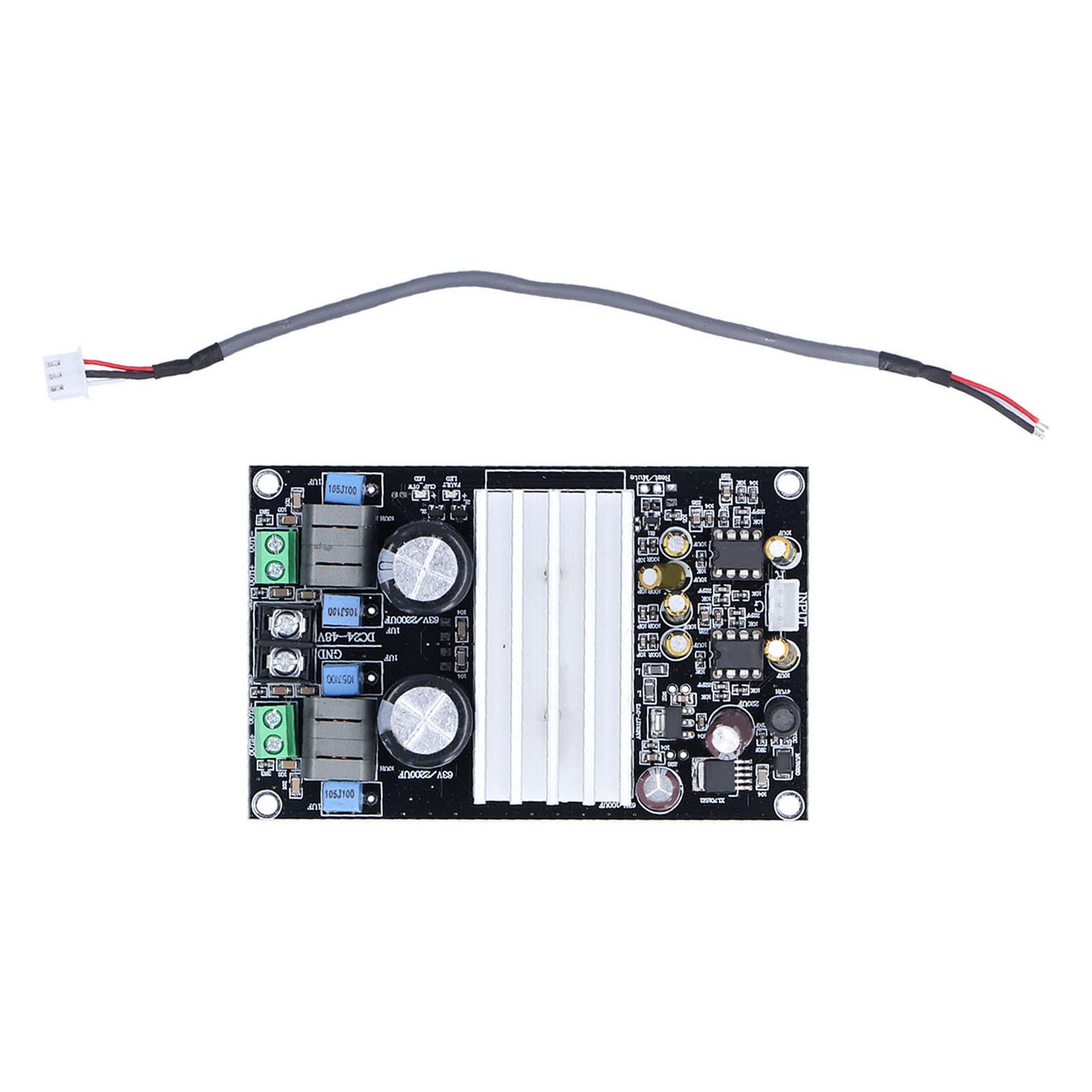 Scheda Amplificatore di Potenza Digitale Installazione Fai da Te Compatta Portatile 300W+300W per Ventole Audio PCB TPA3255 24-48V