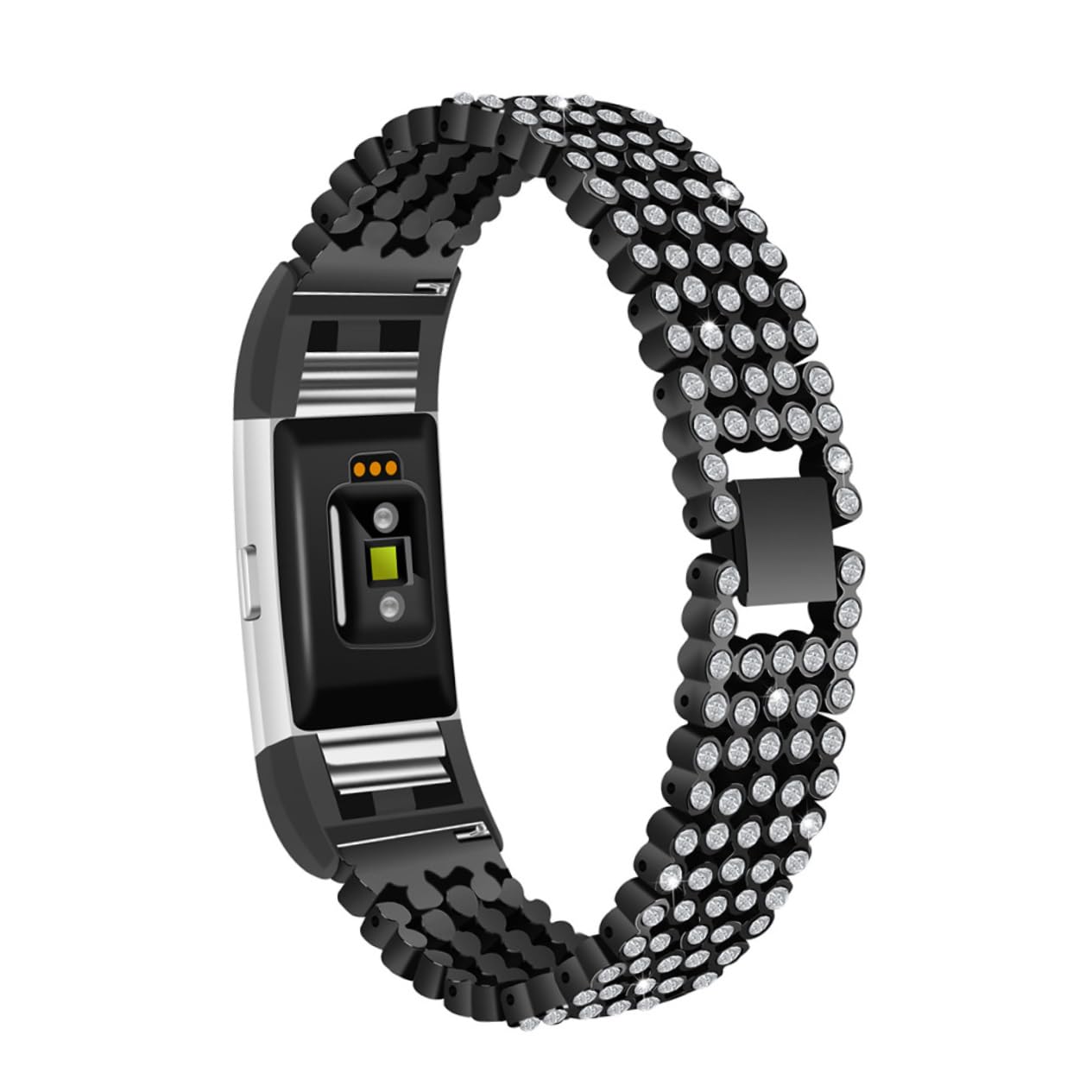 Angoily pulsera ajustable charge 2 pulsera de acero inoxidable bandas metalicas reemplazar correa de reloj
