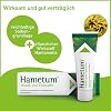 Hametum hemorrhoids set 25g ointment 10 suppositories and wet care wipes herbal medicine with witch hazel anti-inflammatory relieves itching and burning well tolerated