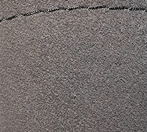 Coprivolante Universale In Microfibra Da Cucire – Pelle Ecologica, Diametro 38 Cm, Con Fili Rosso E Nero, Segurcars