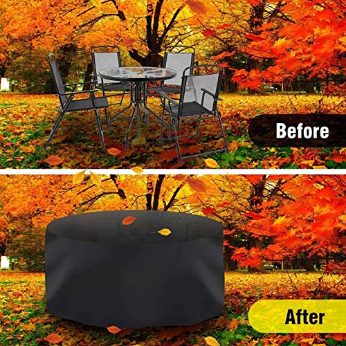 NICEXMAS Tampa da Mesa Do Pátio Tampa Impermeável da Mobá­lia Do Pátio Tampa da Mesa Ao Ar Livre Mes