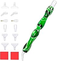 Vista 9 de Praise V Do Kit de accesorios de herramienta de bolígrafo de perforación de pintura de diamante, selector de gemas de diamantes de imitación para X