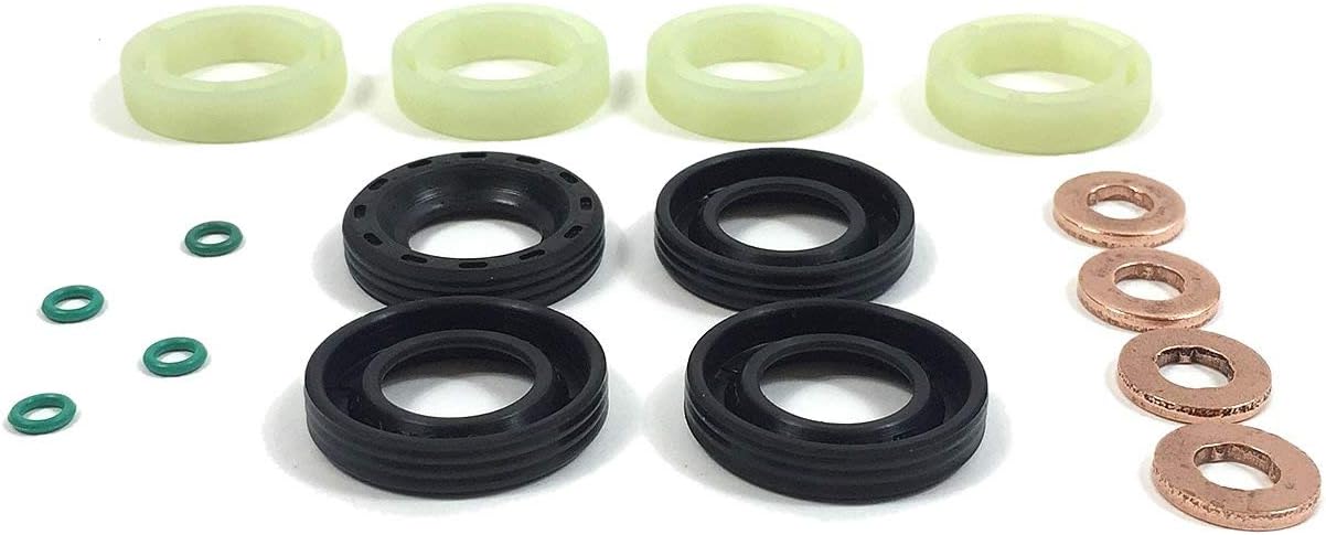 FUEL INJECTOR SEAL + WASHER + ORING SET FITS 1.6 TDCi/HDi