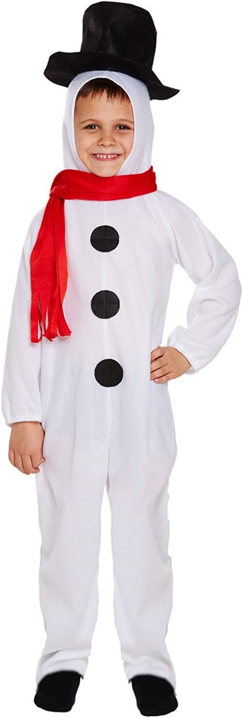 FANCY DRESS CHILD SNOWMAN SMALL 4-6 YRS