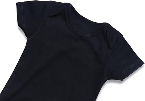 Miniatura 3 de ROMPERINBOX Unisex Baby Onsies Solid Baby Bodysuit Romper Blank for 0-24 Months Boys Girls