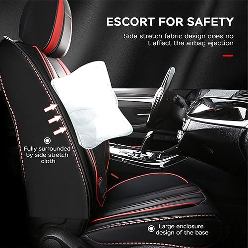 Miniatura 4 de Maimeilong Fundas de cuero de lujo para automóvil para Sandero Stepway, impermeables, a prueba de arañazos, antideslizantes, compatibles con bolsa