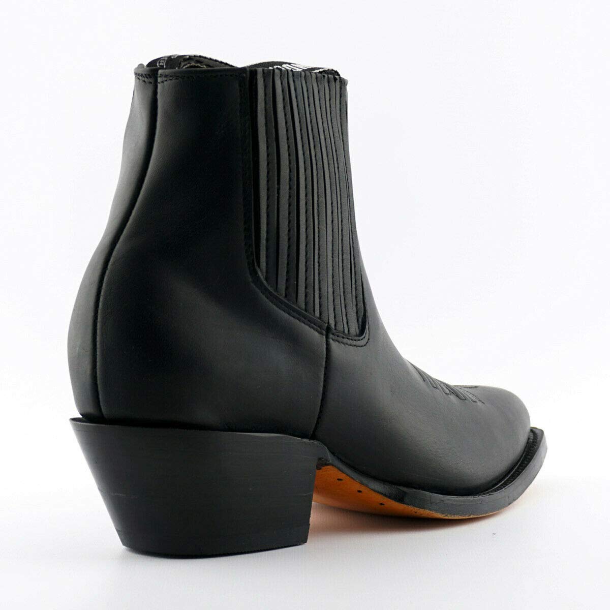 Grinders Maverick Botines Vaqueros Unisex de Cuero de Baile