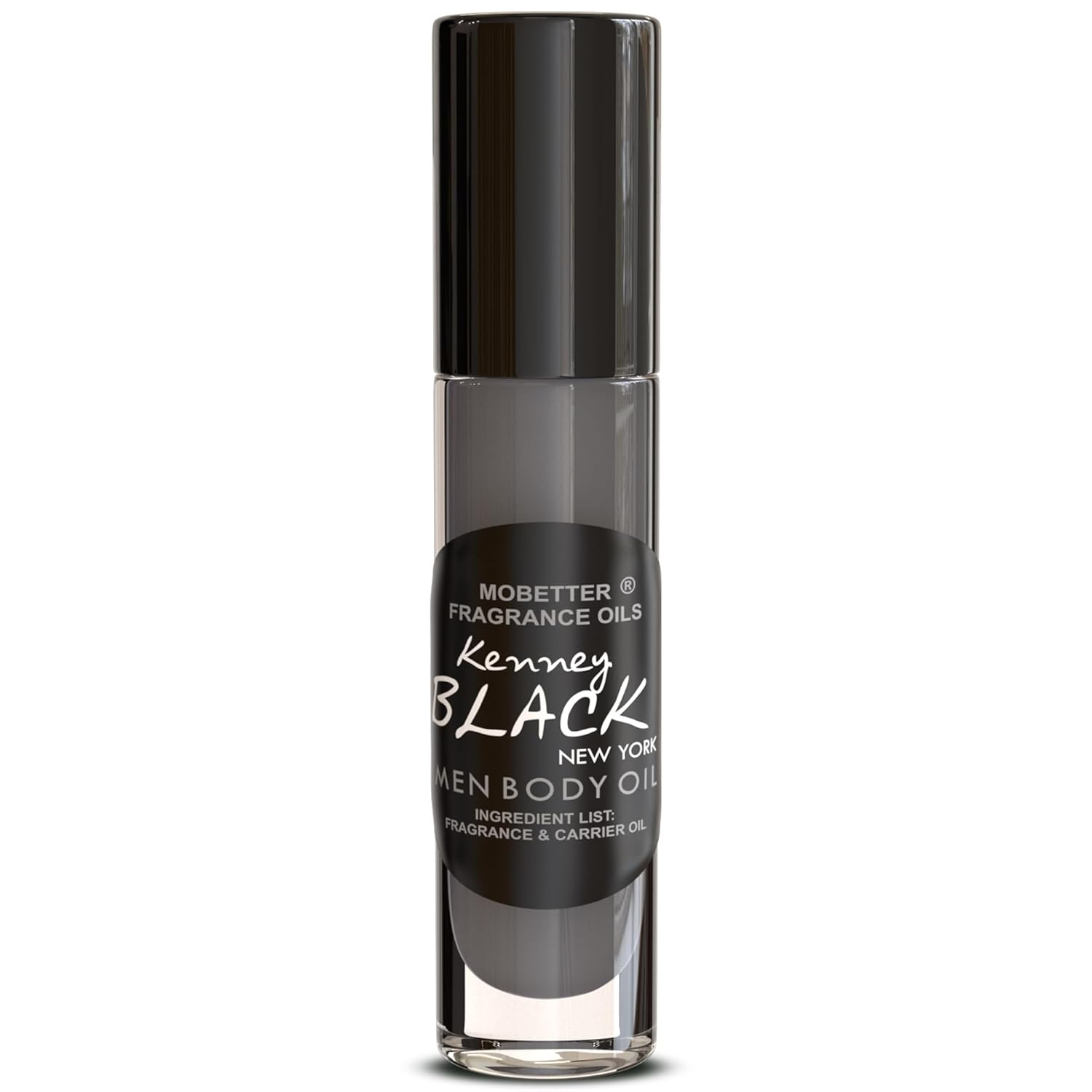 MOBETTER FRAGRANCE OILS Kenney Black New York Men Fragrance Body Oil 0.33 Oz Roll On Glass Bottle, Travel Size, Long Lasting - Image 2