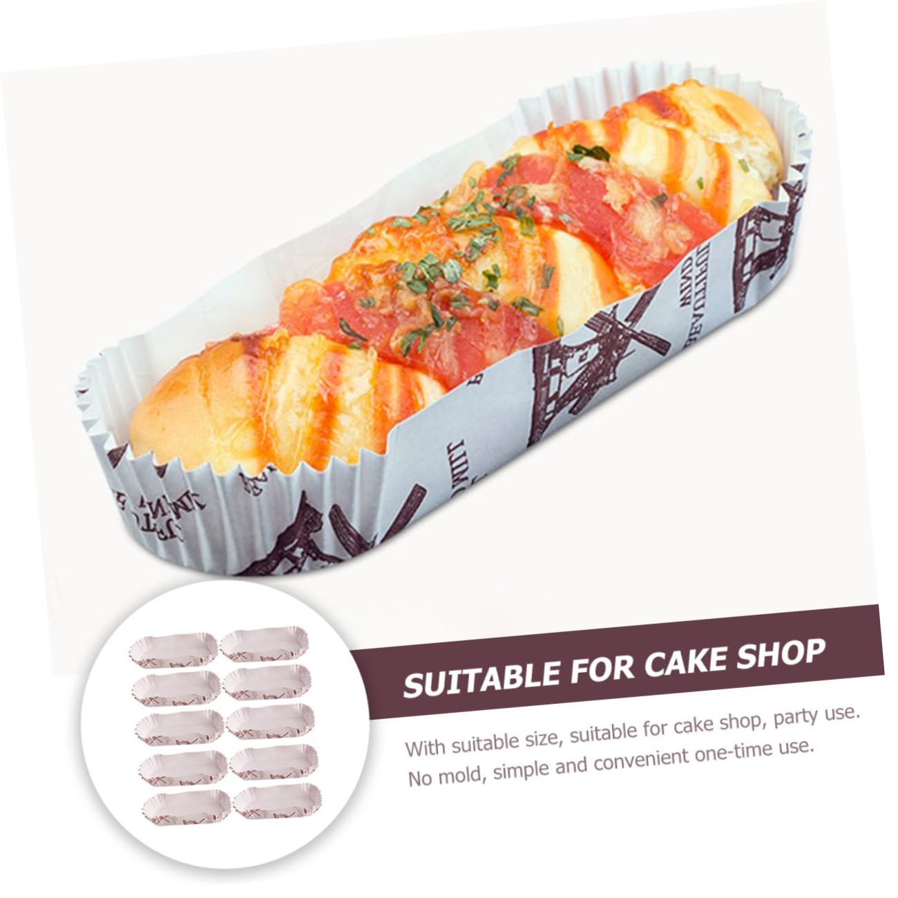 BESTonZON 600pezzi Pirottini Per Cupcake Carta Per Dolci Fatti Casa Matrimoni e Feste Forma Barca Capacità Pratici e Usa e Getta