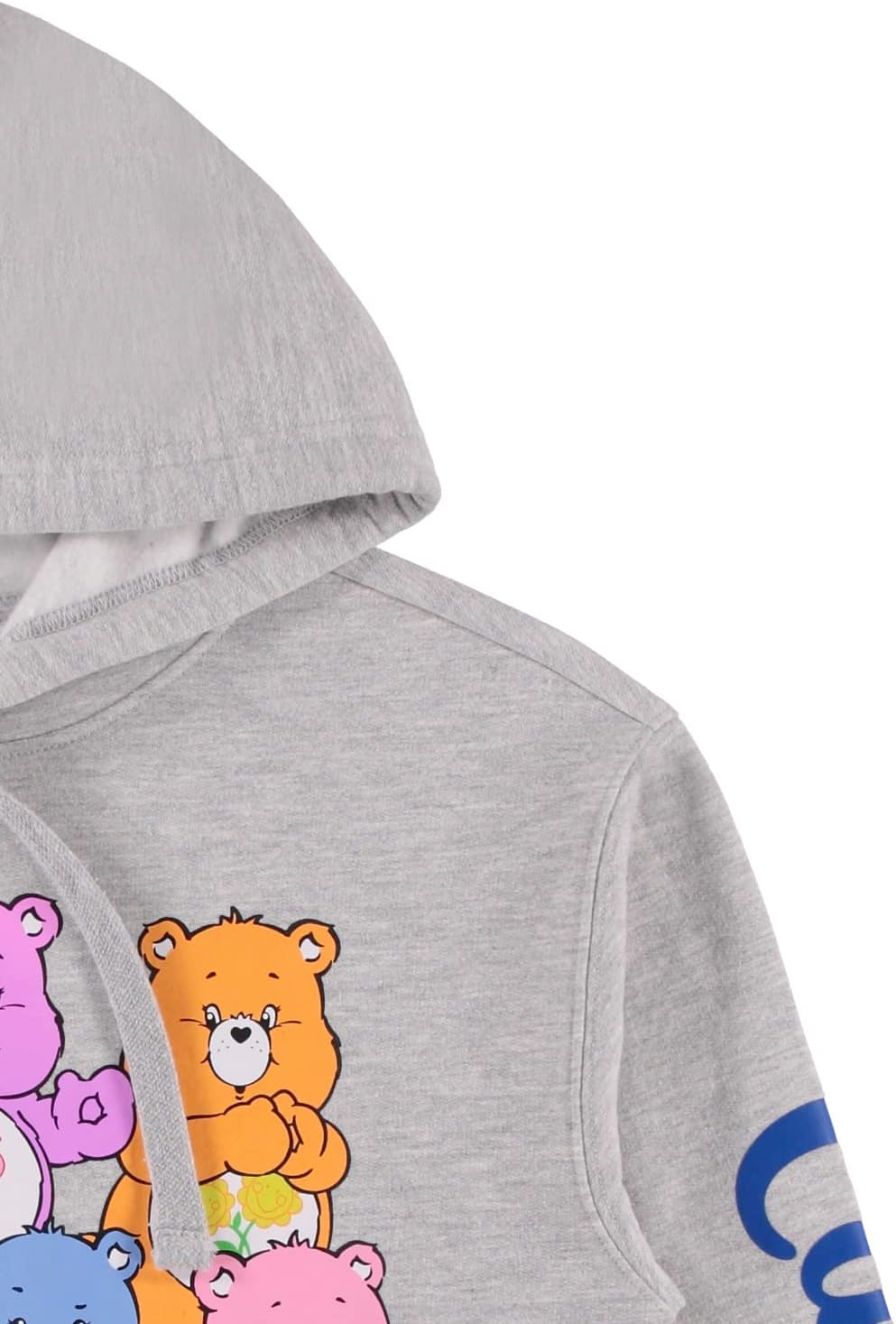 Care Bears Ladies Hoodie Sweatshirt - Ladies Classic Clothing - Cheer Friend Funshine Good Luck Hoodie Sweatshirt