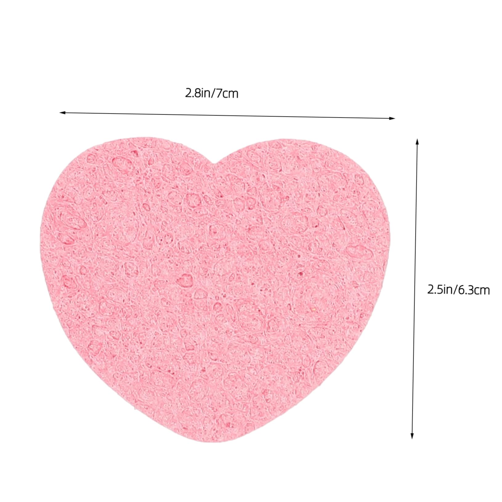 OATIPHO 20pcs Face Cleaning Sponges Cleaning Sponges Powder Face Washing Tool Wood Pulp Cotton