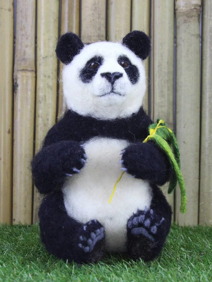 Gill-I-Am Needle Felting Kit to Make Pepe The Panda