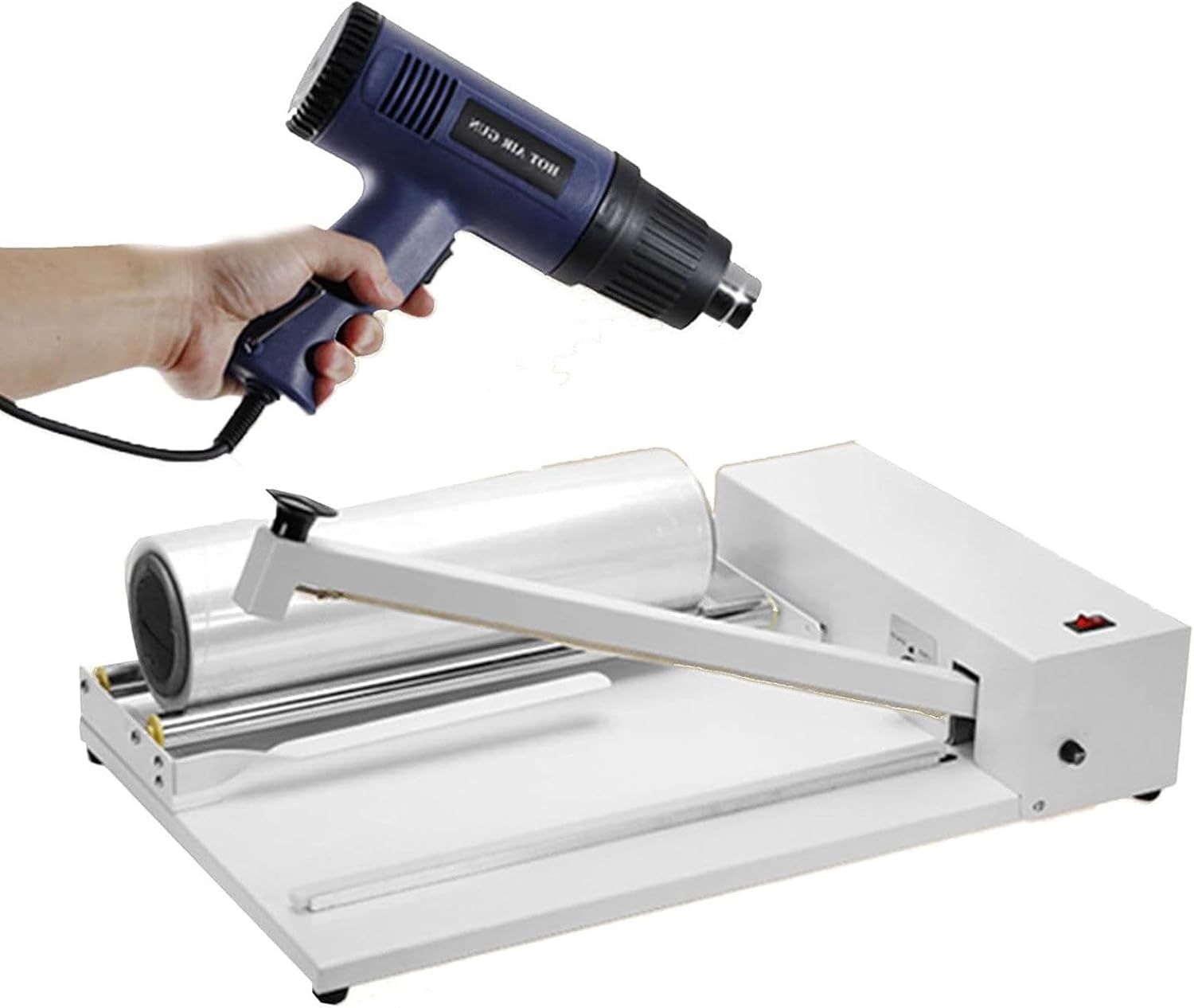 12"/18"/24" Heavy-Duty Heat Sealer Machine for Food & Toys - 2000W Film Sealing Equipment for Packaging, Industrial Heat Sealing Tool, SKA300