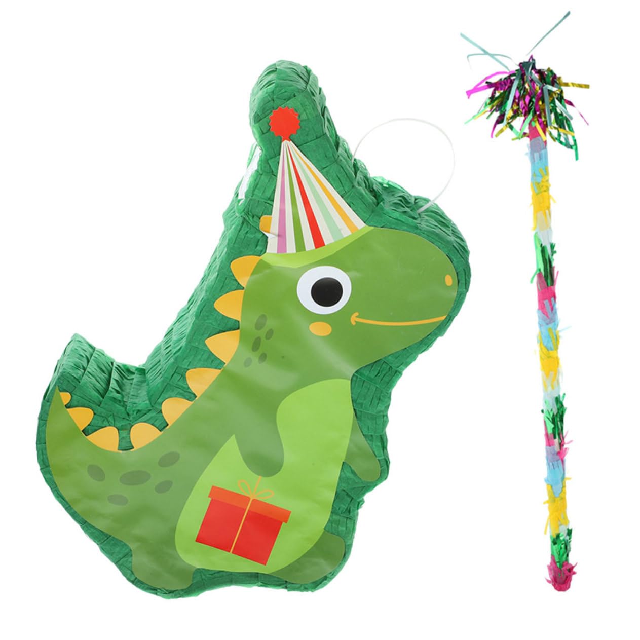 TOYANDONA Dinosaurier-piñata Hängend Für Partydeko Süßigkeitenbehälter Dekoration Für Geburtstage Feste Und Mehr Aus Sicherem Papier