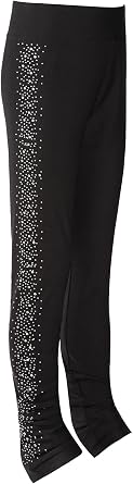 Girls Figure Skating Pants Ice Skating Legging Kids Gymnastic Yoga Workout Tights Practice Training Wear