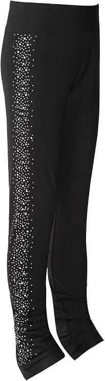 Girls Figure Skating Pants Ice Skating Legging Kids Gymnastic Yoga Workout Tights Practice Training Wear