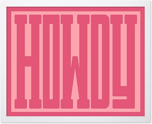 Miniatura 32 de Poster Master Howdy - Póster de tipografía beige retro, arte occidental, arte del salvaje oeste, arte moderno, regalo para hombres y mujeres,