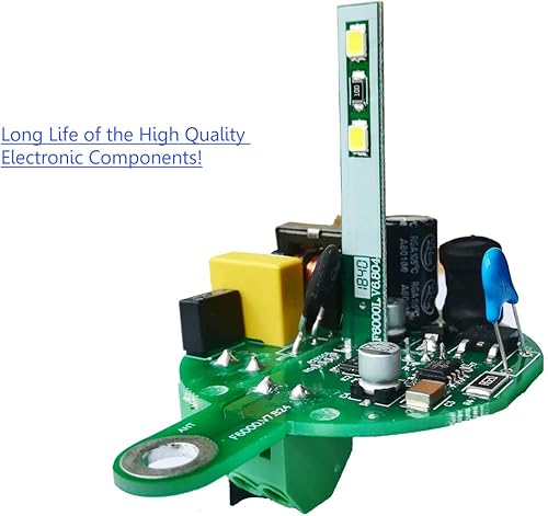 Miniatura 8 de IP54 resistente a la intemperie 12V-240V ACDC Universal LED intermitente luz de advertencia lámpara de alarma para abridor de puerta y apertura de