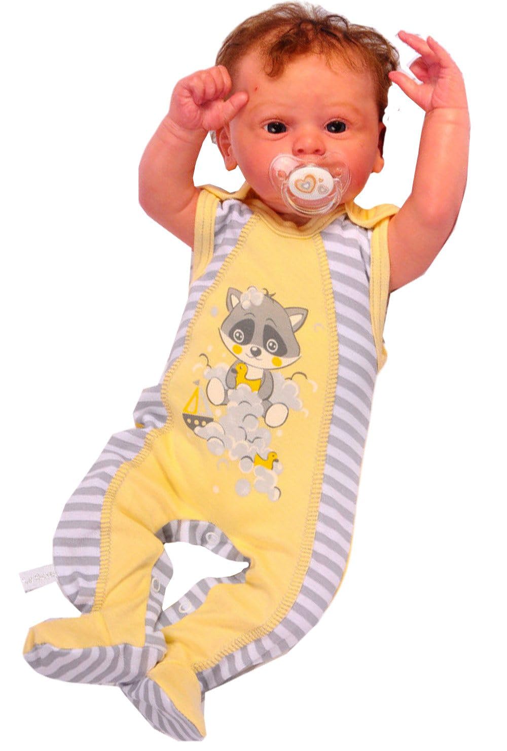 Erstausstattungspaket Baby Set 22 Teile Body Hose Strampler Strumpfhosen Shirt Socken Bekleidung für Jungen und Mädchen Neugeborene Weich Hautfreundlich Bequem Geschenk Geburt Babyparty