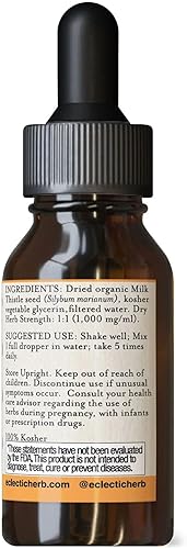 Miniatura 3 de Cardo mariano ecléctico G, naranja, 2 onzas líquidas