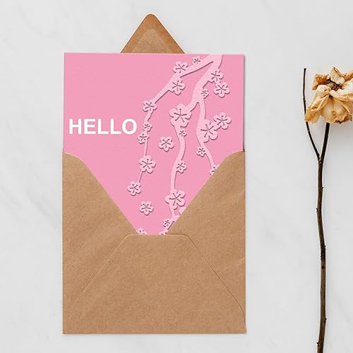 Miniatura 9 de Threetols Carpeta de relieve con impresiones texturizadas en 3D, carpeta de relieve de fondo de puntos para hacer tarjetas, marco de línea, álbum de