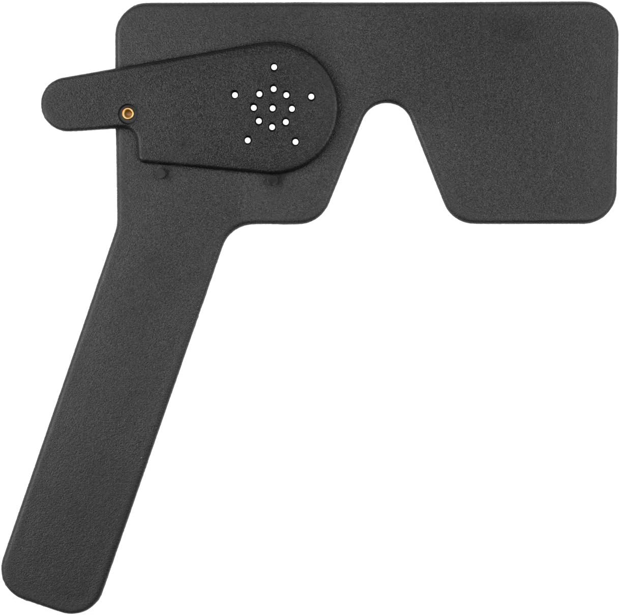 Ophthalmic Eye Occluder with 14 Pinholes for Ophthalmologists, Orthoptists and Optometrists to Eye Exam (Black)