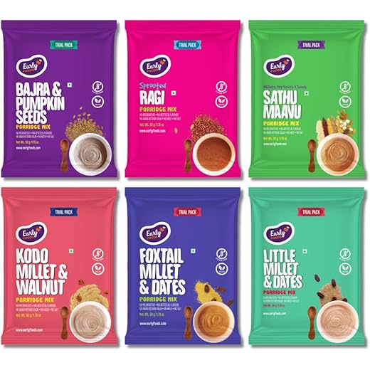 Early Foods Porridge Mixes - Stage 3 6 X 50gms