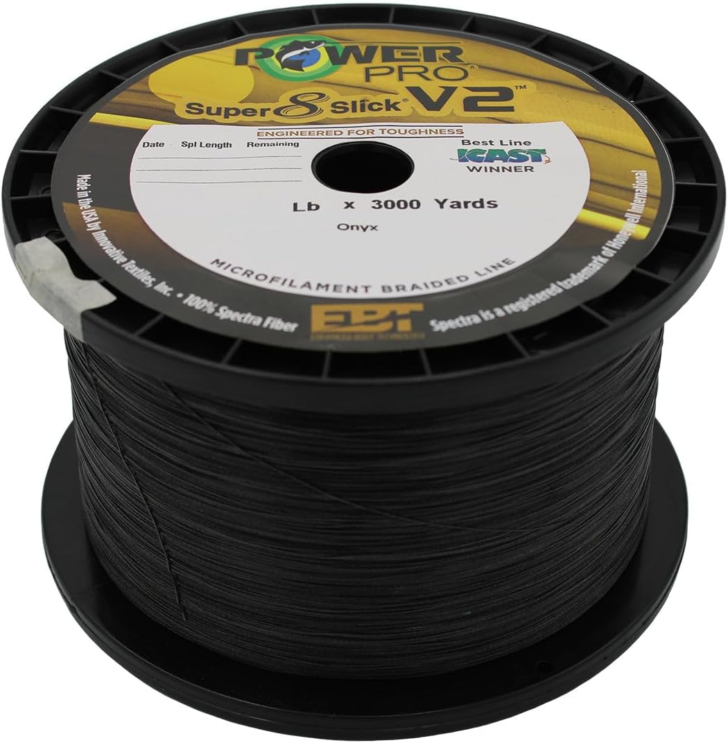 PowerPro 31500081500C SSV2 8 Lb 1500 Yd Aqua Green, one Size