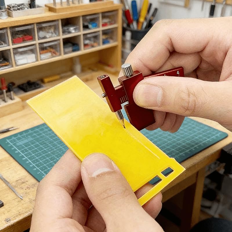 Set de calibrador de precisión y medidores paralelos miniatura 1