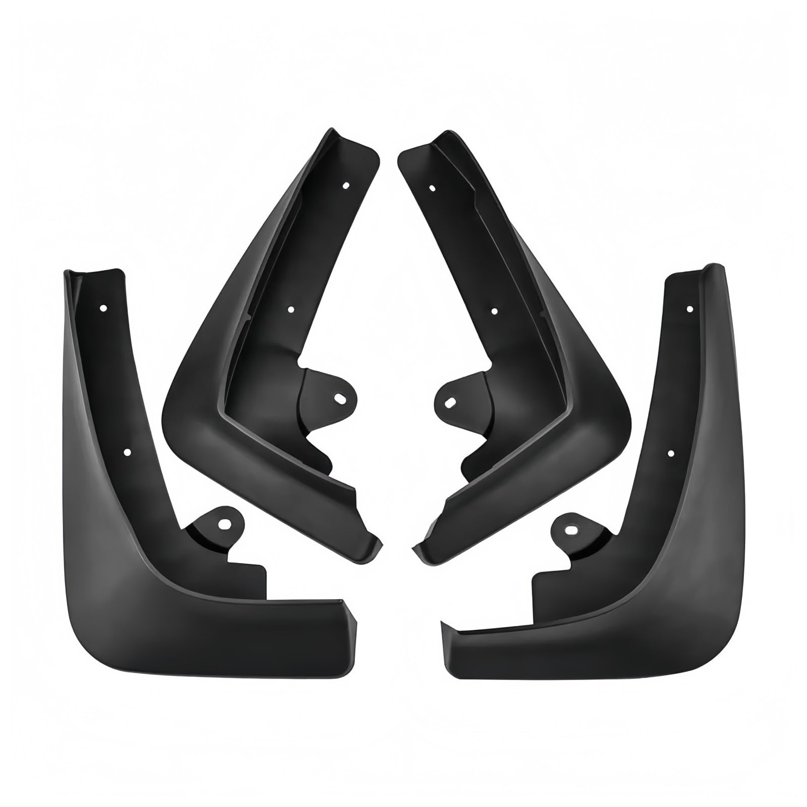 Garde-boue pour voitures Tesla Model X 2016-2022 | Pack complet avant et arrière - 6