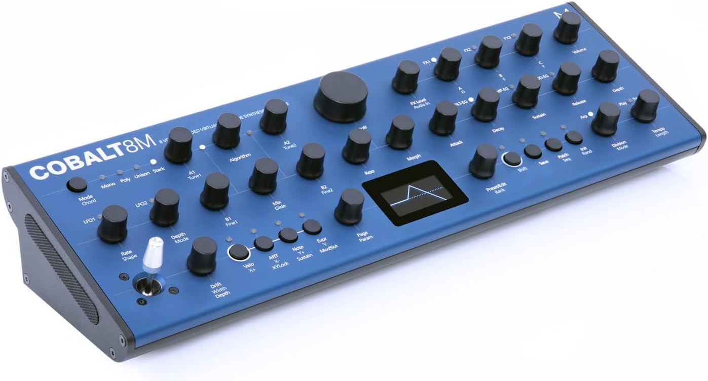 Modal Electronics COBALT8M 8 Voice Extended Virtual-Analogue Desktop Synthesiser