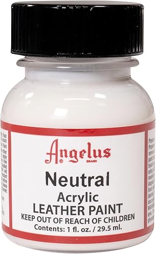 Pinturas para cuero de Angelus, Neutral, 1 Ounce