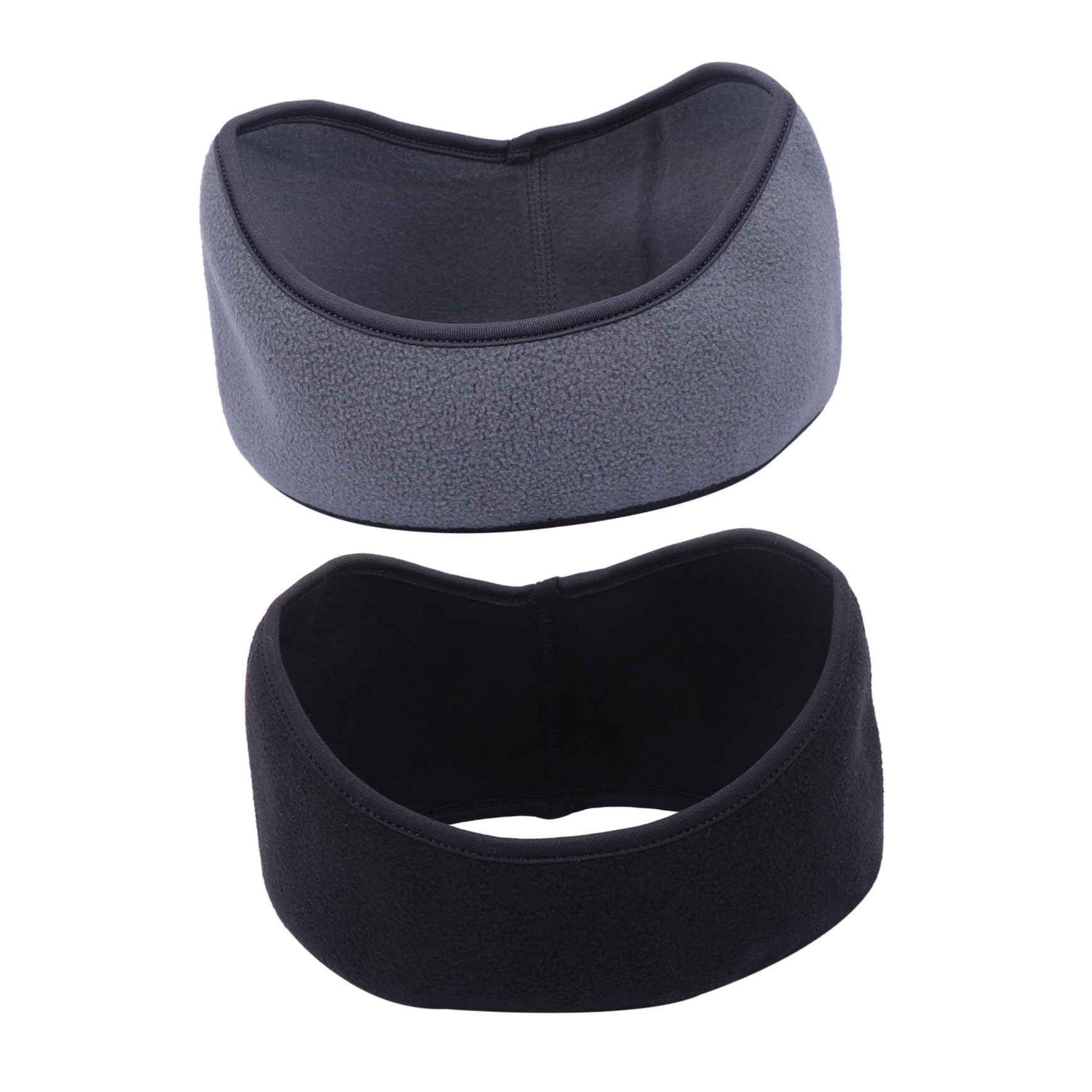 Holibanna Warm Comfortable Headband Set 2pcs Stretchable Running Headband Ear Muffs for Sports
