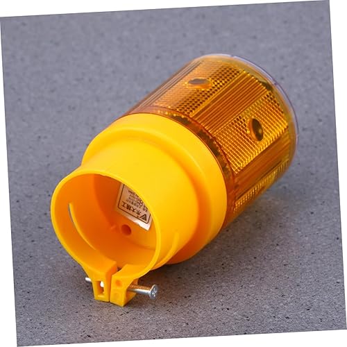 Miniatura 7 de SUPVOX Paquete de 2 luces solares estroboscópicas diurnas LED naranja para construcción de carreteras sin cable