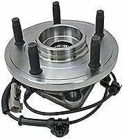 Vista 5 de MotorbyMotor 513234 Conjunto de cojinete de rueda delantera y cubo para Jeep Grand Cherokee 2005-2010, Jeep Commander 2006-2010 Conjunto