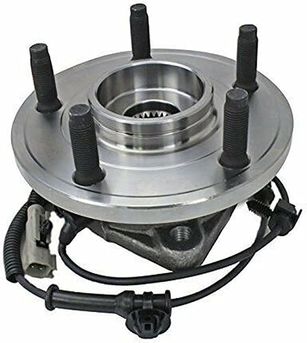 Miniatura 5 de MotorbyMotor 513234 Conjunto de cojinete de rueda delantera y cubo para Jeep Grand Cherokee 2005-2010, Jeep Commander 2006-2010 Conjunto de