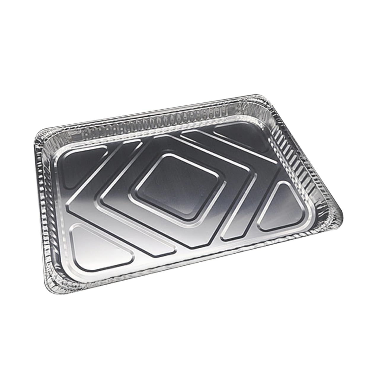 HOLIDYOYO 10 Pack Grease Catch Pan BBQ Drip Trays Aluminum Foil Replacement for Grill