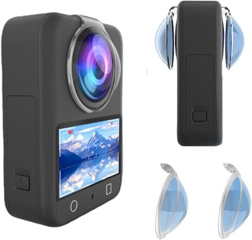 Protector de lente para DJI Osmo 360, cubierta protectora de lente para DJI Osmo 360