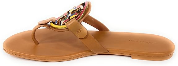 Amazon | Tory Burch レディース エナメル ミラー サンダル フラット