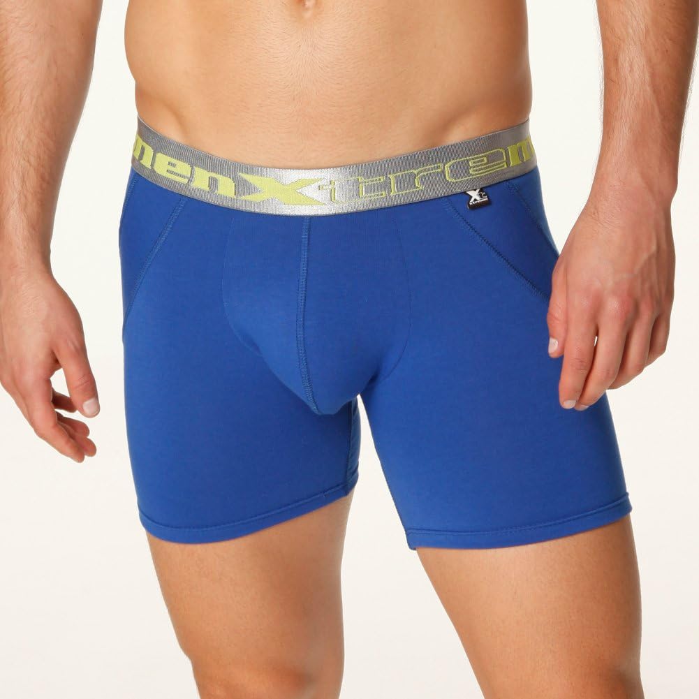 Xtremen Sport Boxer Levanta, Men's Support Underwear, Blue.