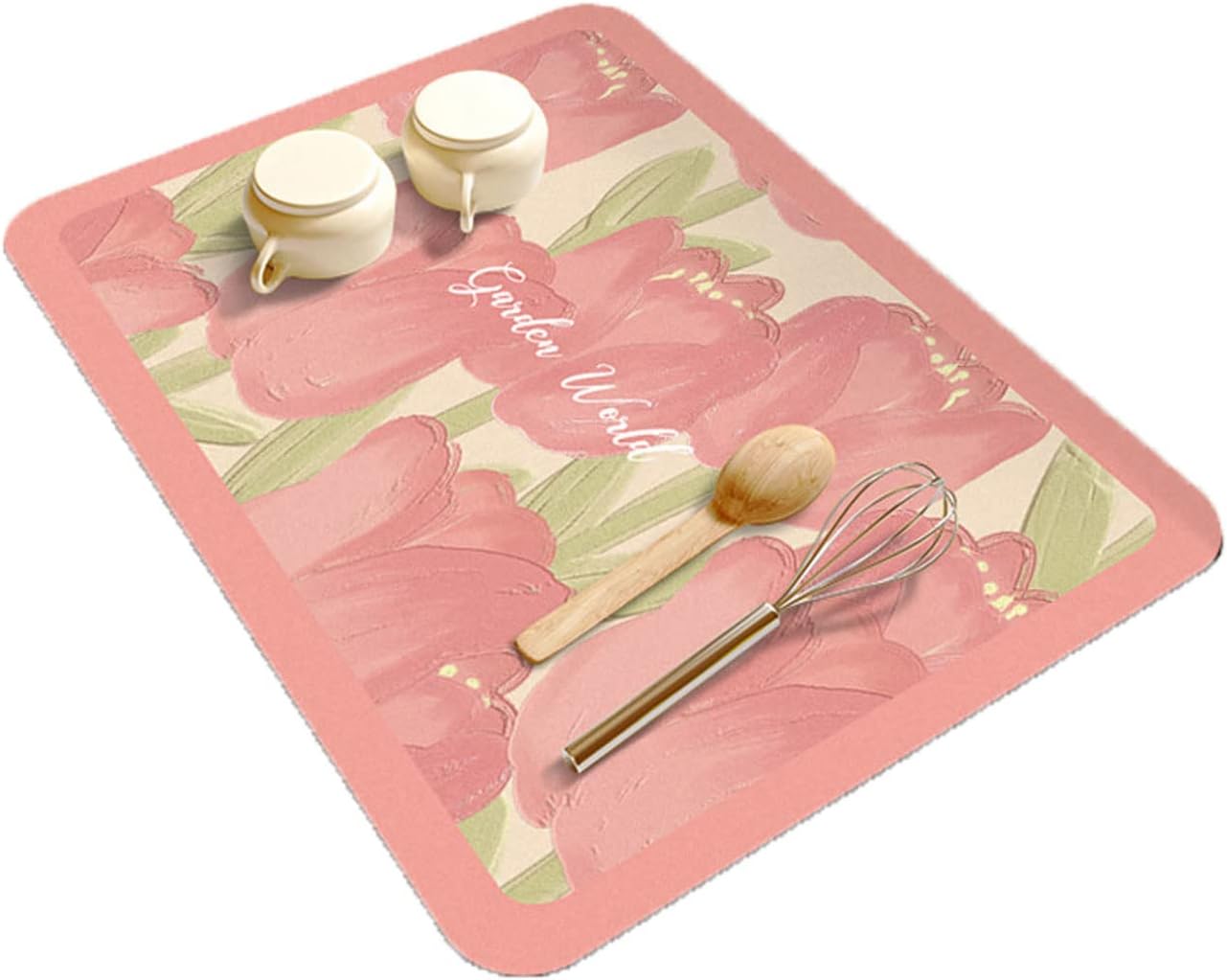 LELAMP Drying Mat Diatom Mud Kitchen Countertop Draining