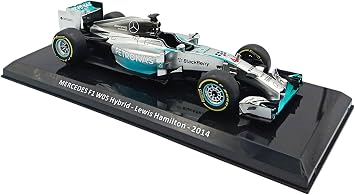 OPO 10 - 1/24 Scale Formula 1 car Compatible with Mercedes F1 W05 Hybrid Lewis Hamilton 2014 F1 - OR105