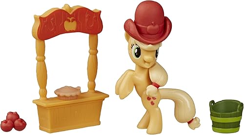 My Little Pony Friendship is Magic Story Set Applejack le encanta recoger manzanas