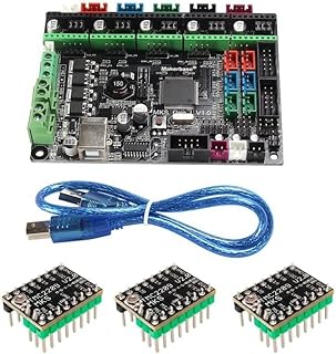 MKS Gen-L V 2.1 1.0 Control Board 3D Printer Parts With TMC2209 TMC2208 Uart Mode Gen L for Ramps1.4 A4988 DRV8825 (Color : With 3pcs TMC2209)